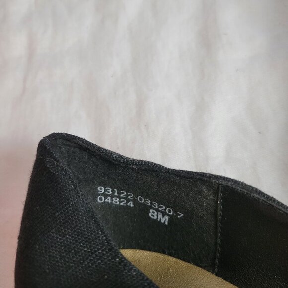 Rush Hour Express Pumps Stilettos Shoes Sz 8 leather fabric Retro Vintage NWOT - Picture 6 of 13